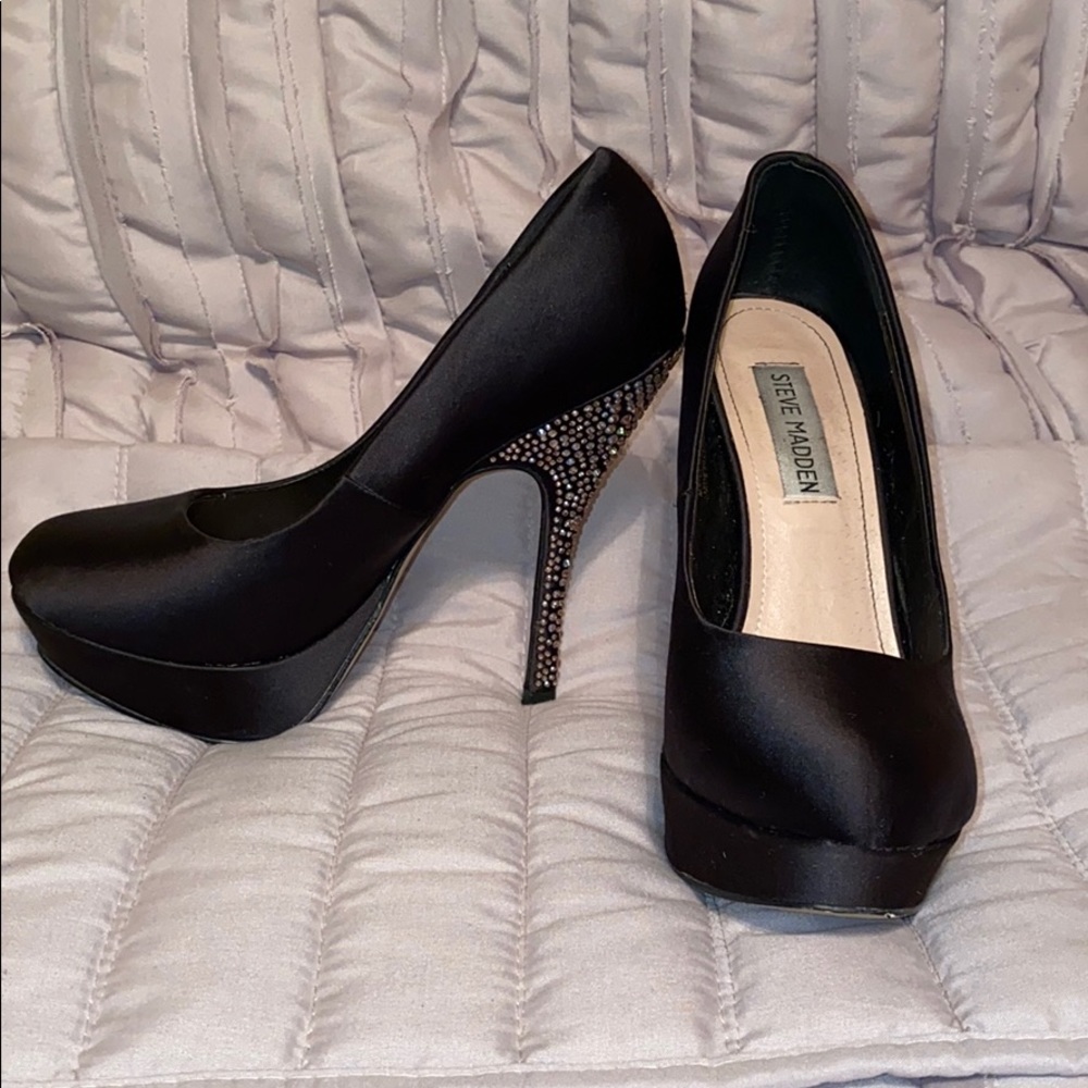 Steve Madden Black Heels